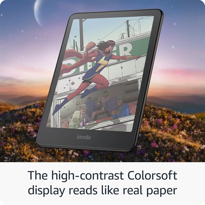 Amazon Kindle Colorsoft eReader 7" Colour illuminated Touch Screen 16GB | Black